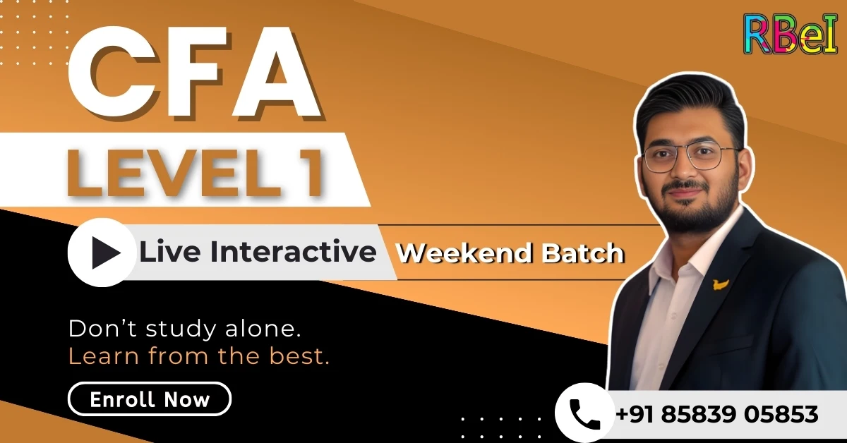 CFA Live Classes Banner